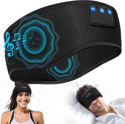 Ecouteur sans fil Bluetooth, casque de sommeil et bandeau de sport