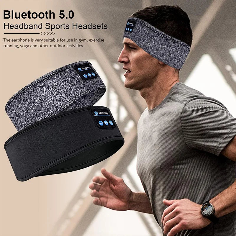 Ecouteur sans fil Bluetooth, casque de sommeil et bandeau de sport